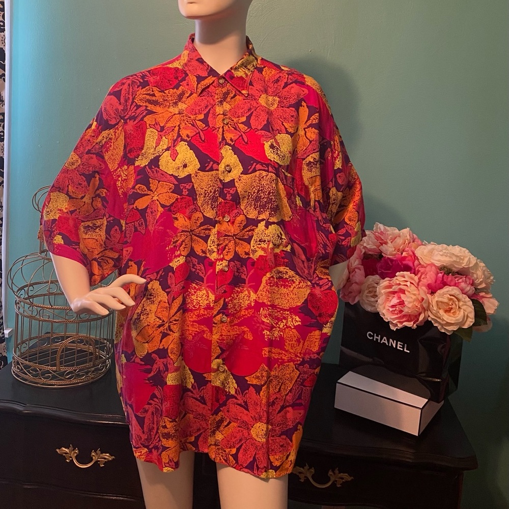 Vintage Unionbay Men’s short sleeve button up shirt